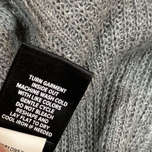 NWT Torrid longline cardigan sweater gray Sz 10 NEW - Picture 11 of 11